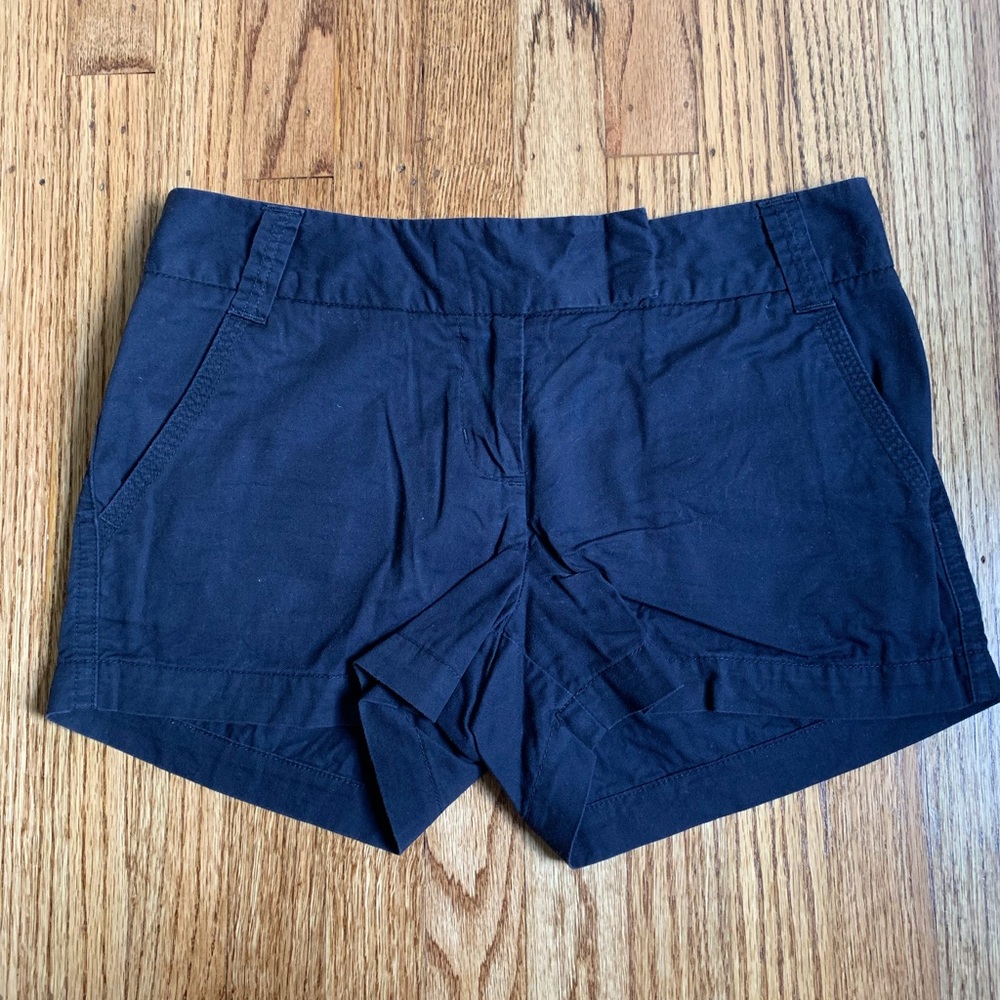 J. Crew Factory Navy Chino Shorts